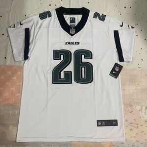 Saquon Barkley #26 White Philadelphia Eagles Jersey